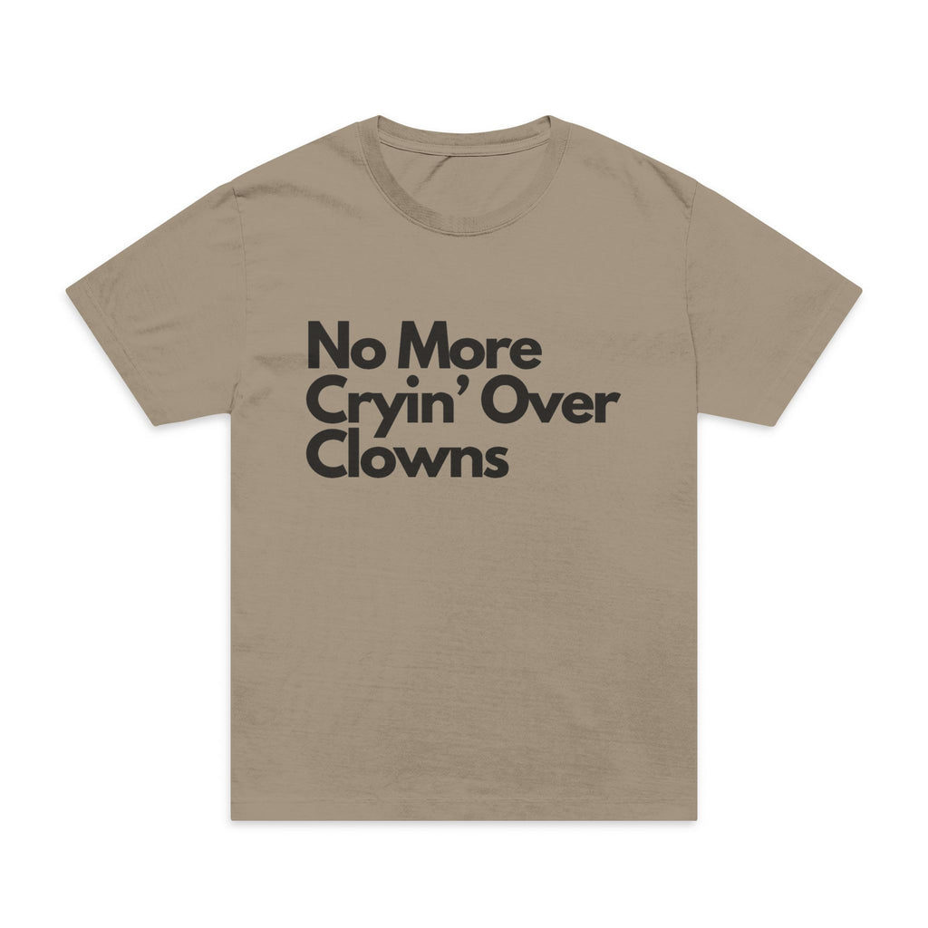 No More Cryin’ Over Clowns Oversized Tee
