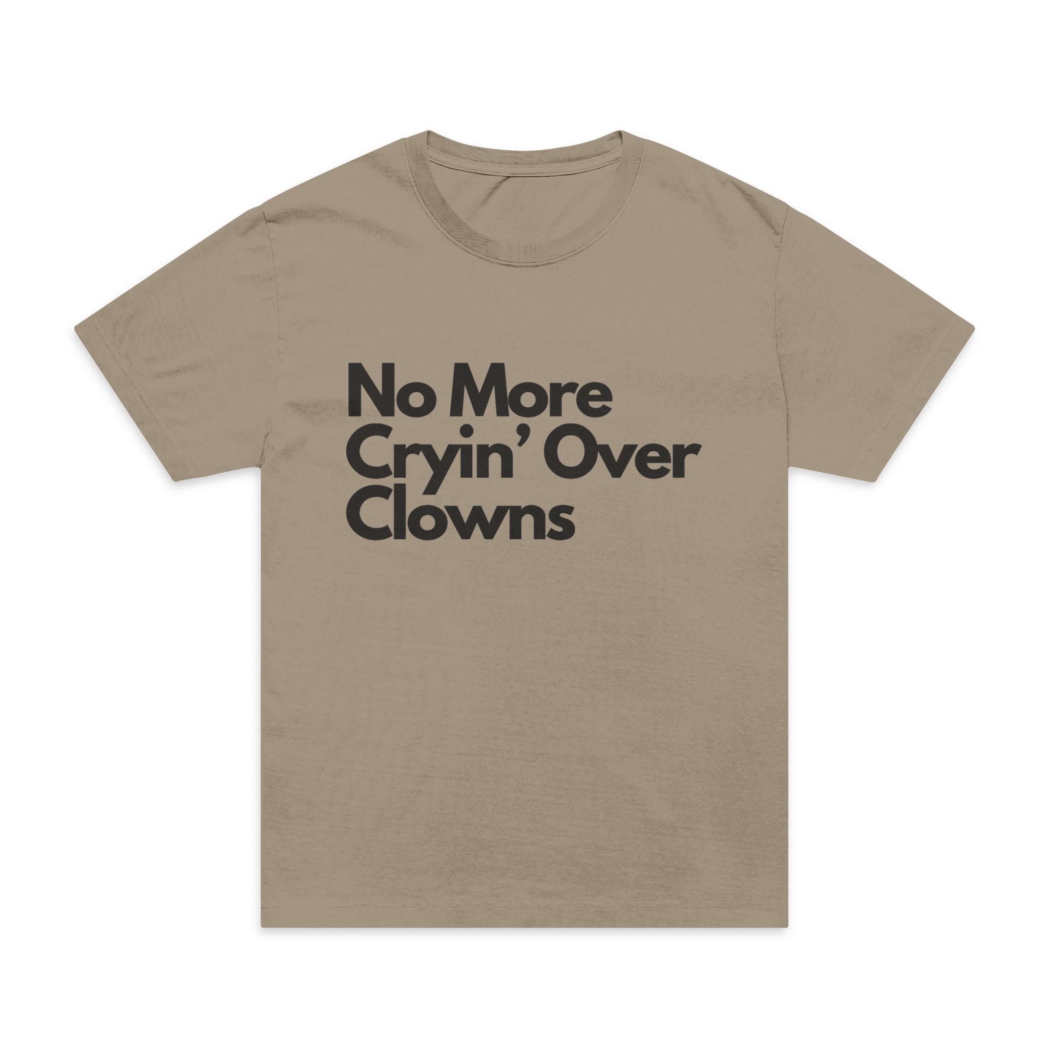 No More Cryin’ Over Clowns Oversized Tee